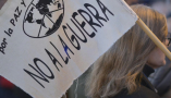 Cartel durante una manifestación celebrada en Logroño el 12 de marzo de 2026. Www.mariomartija.es/Shutterstock