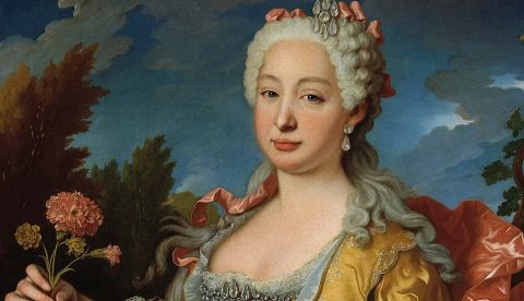 ‘María Bárbara de Braganza como princesa de Asturias’, de Jean Ranc, hacia 1729. Museo del Prado