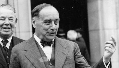 El escritor H.G.Wells.