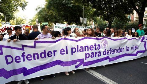 Manifestación contra la crisis climática en Madrid. EFE/JuanJo Martín/Archivo