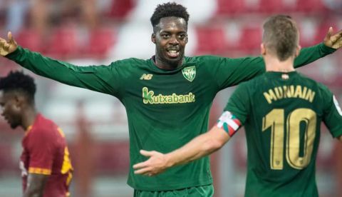 Iñaki Williams Arthuer (Bilbao, 1994), delantero del Athletic Club, equipo en el que debutó en 2014. Athletic Club