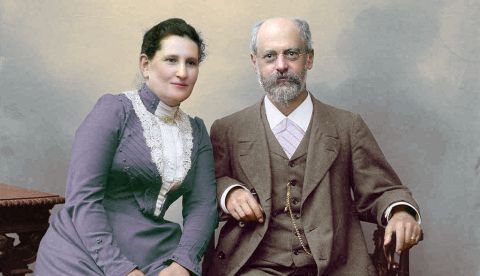 Karl y Luise Kautsky, 1902.