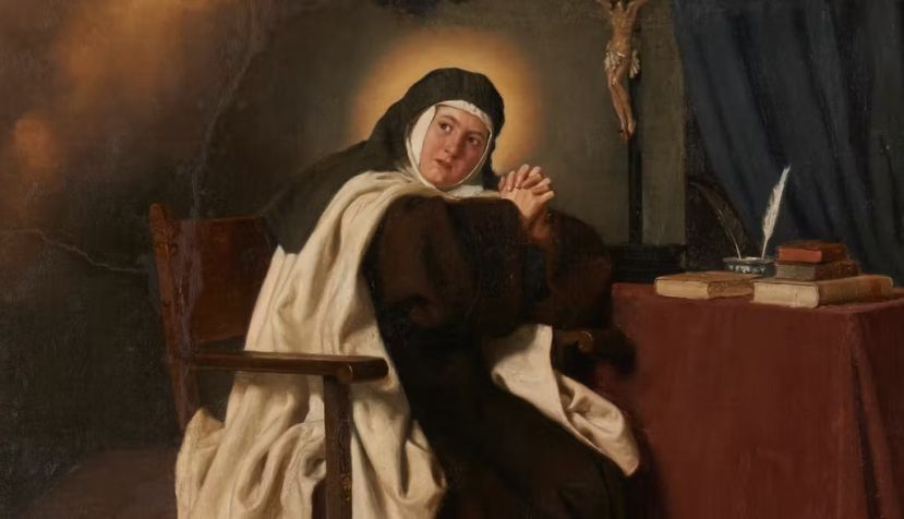  Retrato de Santa Teresa de Jesús, de Miguel Jadraque . Museo del Prado/Wikimedia Commons