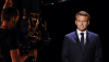 Le président français Emmanuel Macron sur le plateau de l’émission « Les défis de la France », sur TF1, le 13 mai 2025. Ludovic Marin/AFP