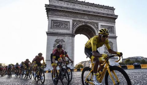 El Tour 2019, marcado por la victoria del colombiano Egan Bernal, se puede clasificar como una edición muy disputada. Anne-Christine Poujoulat / AFP