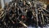 Weapons recovered from bandits during Operation Safe Haven in Nigeria. Pius Utomi Ekpei/AFP via Getty Images 