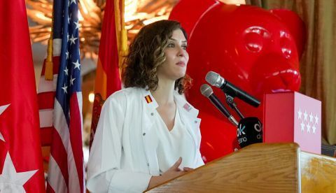 Isabel Díaz Ayuso en una foto de la Comunidad de Madrid vía flickr.