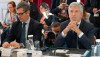 El ministro del Interior, Fernando Grande-Marlaska, junto al ministro de Presidencia, Justicia y Relaciones con las Cortes, Félix Bolaños, durante la reunión celebrada en París. / © lamoncloa.gob.es. Ministerio de la Presidencia.