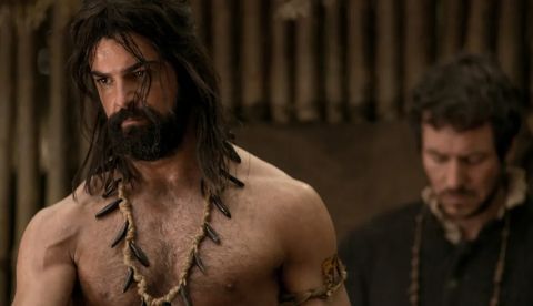 Miguel Ángel Muñoz interpretando a Gonzalo Guerrero en ‘El Ministerio del Tiempo’. RTVE