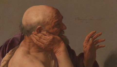 Heráclito por Hendrick ter Brugghen (1628). / Wikipedia.