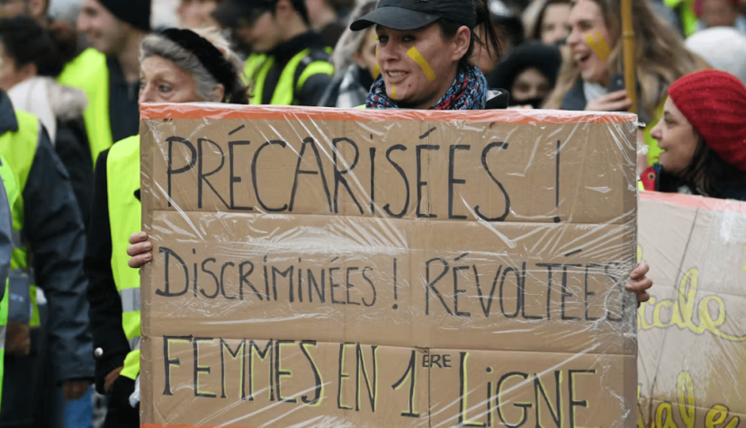 Manifestation de gilets jaunes à Quimper (Finistère), le 9 mars 2019. Fred Tanneau/AFP