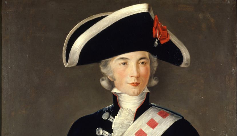 Manuel Godoy, joven Guardia de Corps (1788), pintado por Francisco Folch de Cardona, Real Academia de Bellas Artes de San Fernando. / Wikipedia