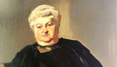 Retrato de Emilia Pardo Bazán / Joaquín Sorolla