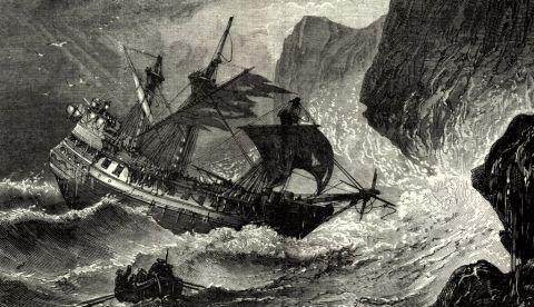 La historia perdida del naufragio más largo