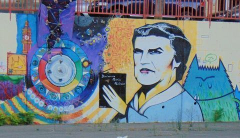 Mural en el colegio de educación infantil y primaria María Moliner de Zaragoza. / Wikipedia