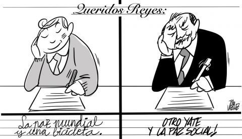 “Queridos Reyes...”