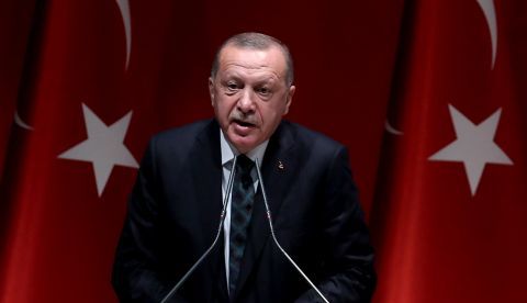 El presidente turco, Recep Tayyip Erdogan, en una imagen de archivo.