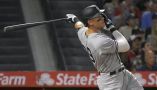 Another homer off the bat of Aaron Judge. AP Photo/Mark J. Terrill