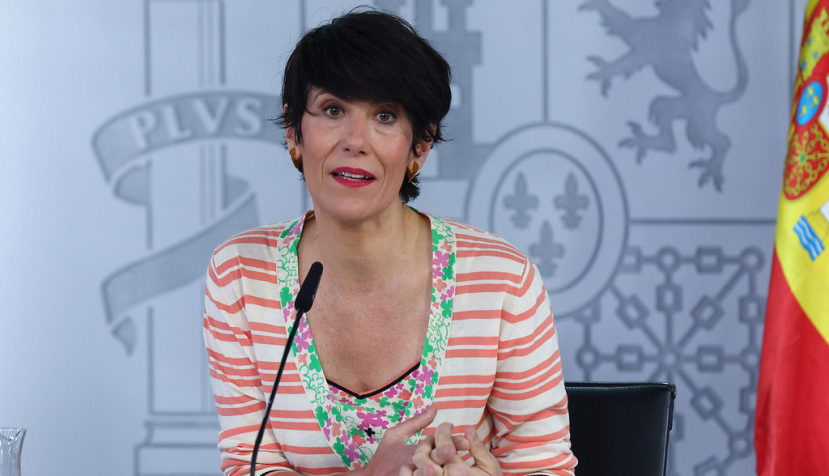La ministra de Inclusión, Seguridad Social y Migraciones y portavoz del Gobierno, Elma Saiz, durante la rueda de prensa posterior al Consejo de Ministros. | Pool Moncloa / Fernando Calvo. La Moncloa, Madrid - 16.6.2026