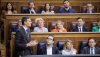 El presidente del Gobierno, Pedro Sánchez, durante su turno de palabra en el Pleno del Congreso. | Pool Congreso. Congreso de los Diputados, Madrid - 22.4.2026