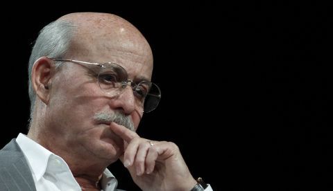 Imagen de archivo de Jeremy Rifkin en una conferencia. EFE/Chema Moya