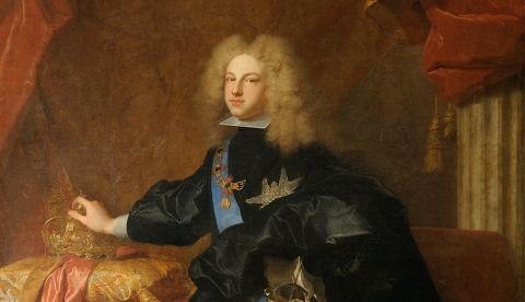 Felipe de Borbón, duque de Anjou, por Hyacinthe Rigaud (1701). / Wikipedia