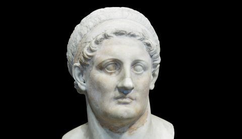 Busto de Ptolomeo I Sóter, (Siglo III a. C.) / Wikipedia