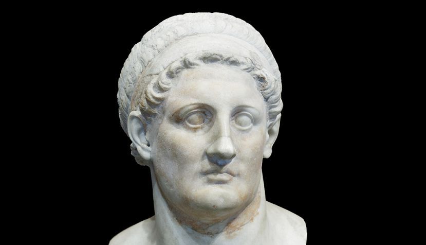 Busto de Ptolomeo I Sóter, (Siglo III a. C.) / Wikipedia
