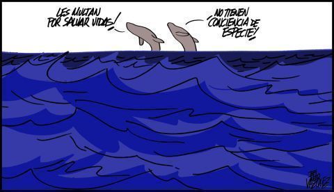 "CONCIENCIA DE ESPECIE (Gracias, Carola Rakete)"