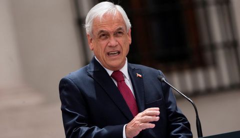 El presidente de Chile, Sebastián Piñera, en una imagen de archivo.