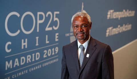 El secretario ejecutivo para la Convención de Lucha contra la Desertificación de la ONU (UNCCD), Ibrahim Thiaw. EFE/Emilio Naranjo/ Archivo