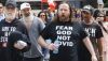 Tyson ‘Freedom George’ Billings, a prominent figure in the ‘freedom convoy,’ leaves the Ottawa courthouse after being released on June 15, 2022. THE CANADIAN PRESS/ Patrick Doyle