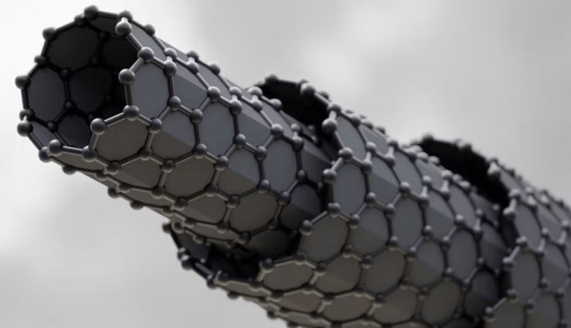 Recreación 3D de nanotubos de carbono, una de las alternativas más prometedoras al cobre. NEW-LIGHT-VISUALS/Shutterstock