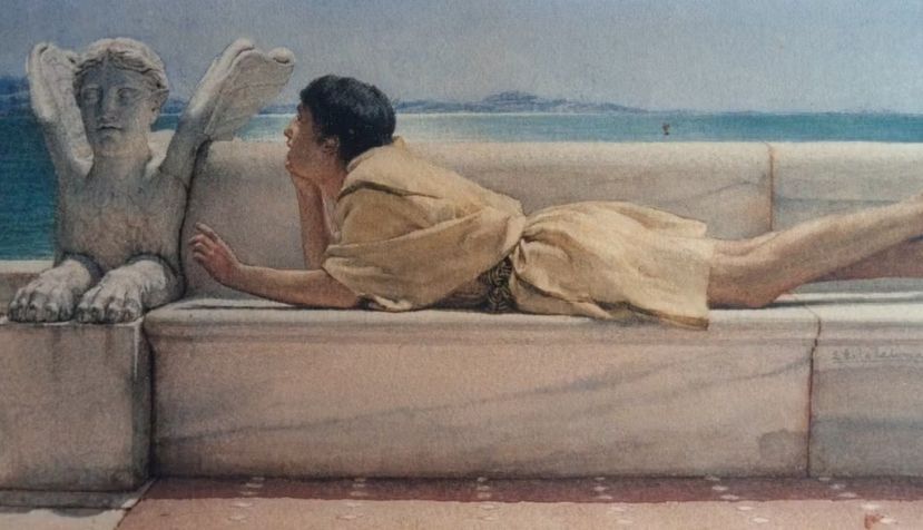 Un consejero silencioso, de Lawrence Alma Tadema. RKD/Wikimedia Commons