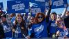 Des chrétiens affichent leur soutien à Israël lors de la Marche pour Israël le 14 novembre 2023 à Washington. Passages