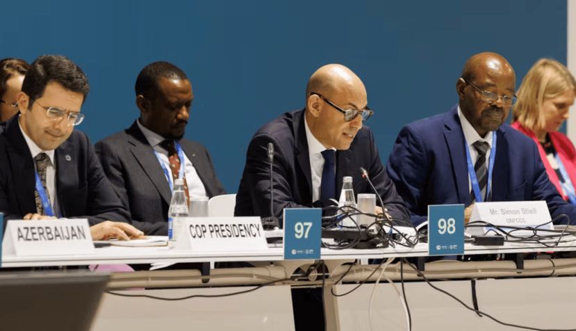 Diálogo ministerial de alto nivel sobre financiación de la lucha contra el cambio climático durante la COP29. UN Climate Change - Kamran Guliyev/Flickr, CC BY-NC-SA