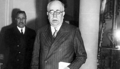 Manuel Azaña, último presidente de la II República Española.