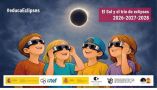 Cartela con los datos sobre la formación gratuita para profesorado y ciudadanía sobre el seguimiento de los eclipses. / © lamoncloa.gob.es. Ministerio de la Presidencia.