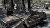 Coches calcinados por el incendio que tuvo lugar en Los Gallardos (Almería) el 9 de julio de 2026. RTVE