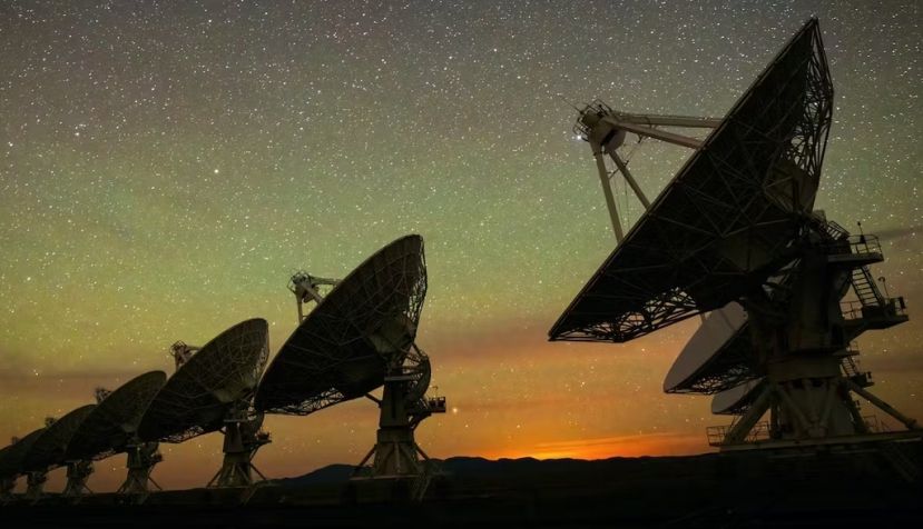 Observatorio Very Large Array (VLA), en Nuevo México (EE. UU.). Bettymaya Foott, NRAO/AUI/NSF, CC BY