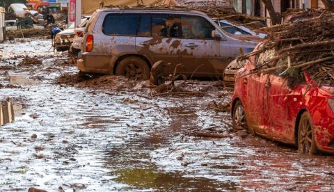 Tras el paso de una fuerte dana en octubre de 2024 se detectaron microorganismos patógenos en el agua de consumo de la Comunidad Valenciana (España). Vicente Sargues/Shutterstock
