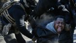 ICE officers and federal agents clash with protesters in south Minneapolis after Alex Pretti was fatally shot by federal agents on Jan. 24, 2026. Richard Tsong-Taatarii/The Minnesota Star Tribune